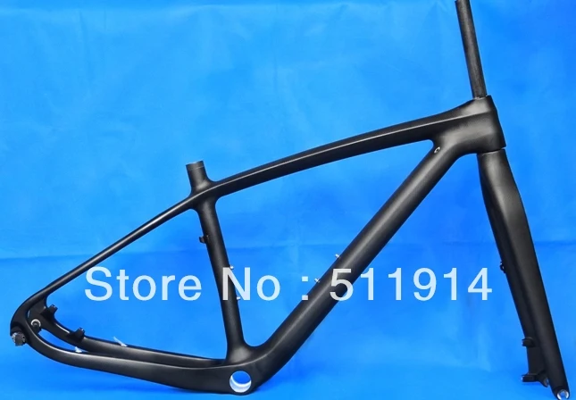 FLX-FR-202 полный углерода матовый матовый горный велосипед MTB 29ER БСА рама+ вилка+ гарнитура 15.", 17.5", 19"