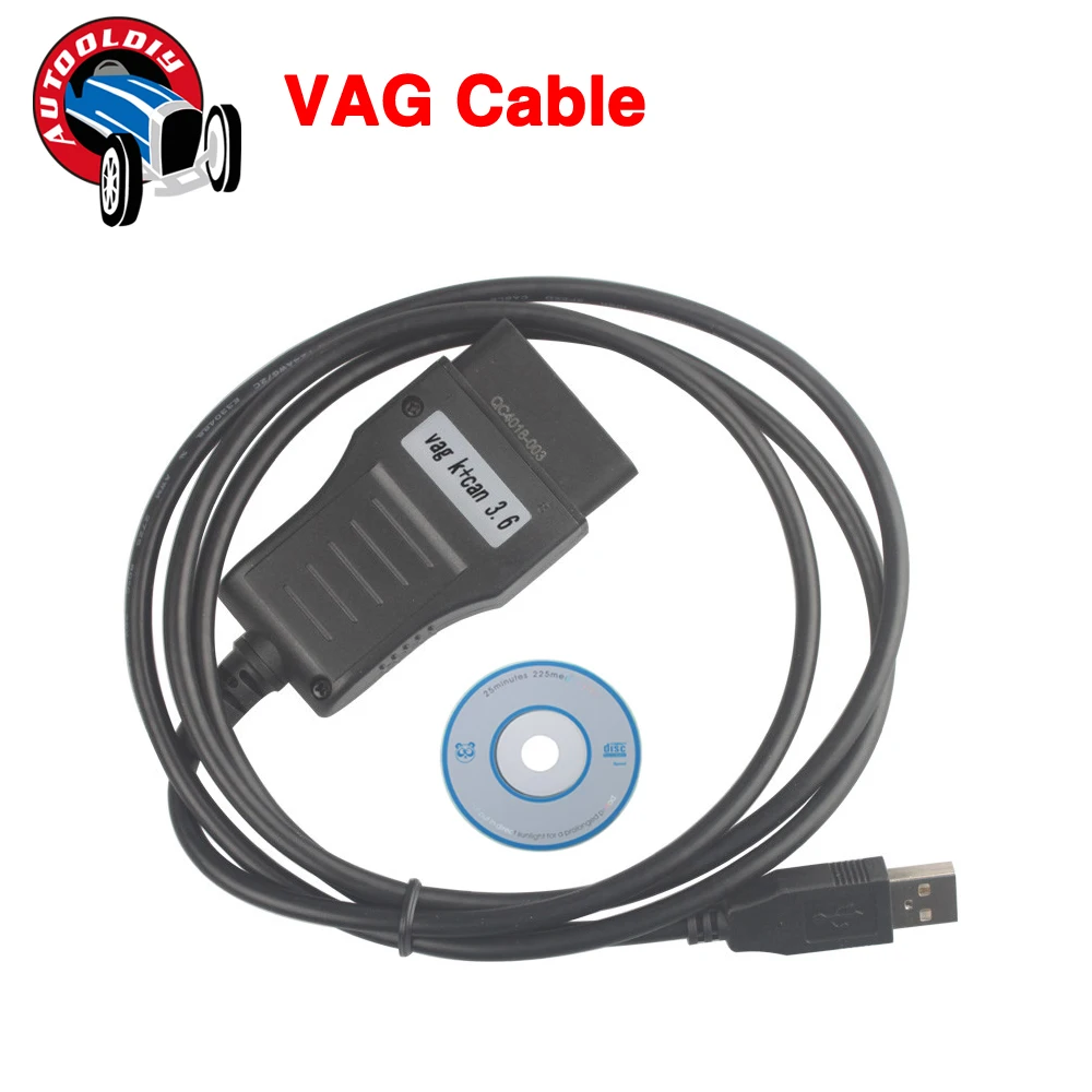 Professional VAG K+CAN Commander 3.6 for Audi/VW VAG Diagnostic Cable ...