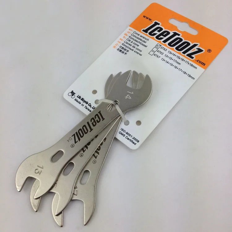Набор конусных гаечных ключей IceToolz 37X3 Cr Mo Steel 37A1 37B1 37C1 13 14 15 16 17 18мм для ремонта