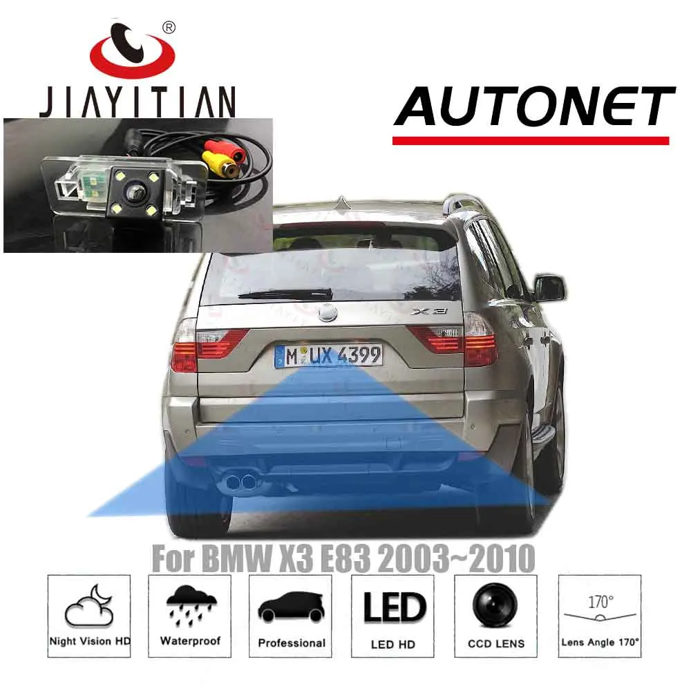 Задняя камера JiaYiTian для BMW X3 E83 2003 ~ 2010 2005 2004 2007 резервная камера/CCD ночное