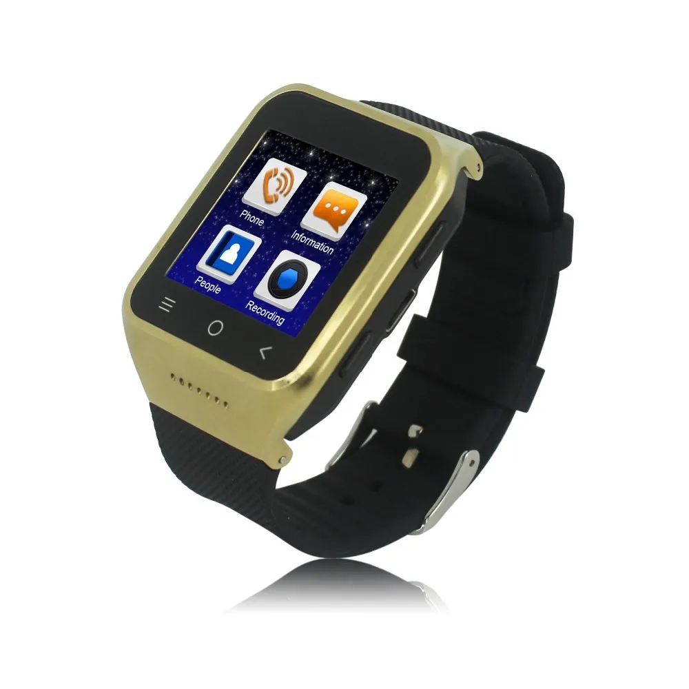 Дешевые Smart Watch и wristphone Android 4.4 MTK6572 Dual Core 1.54 дюймов GPS Камера Bluetooth Smart Android часы Поддержка 3G