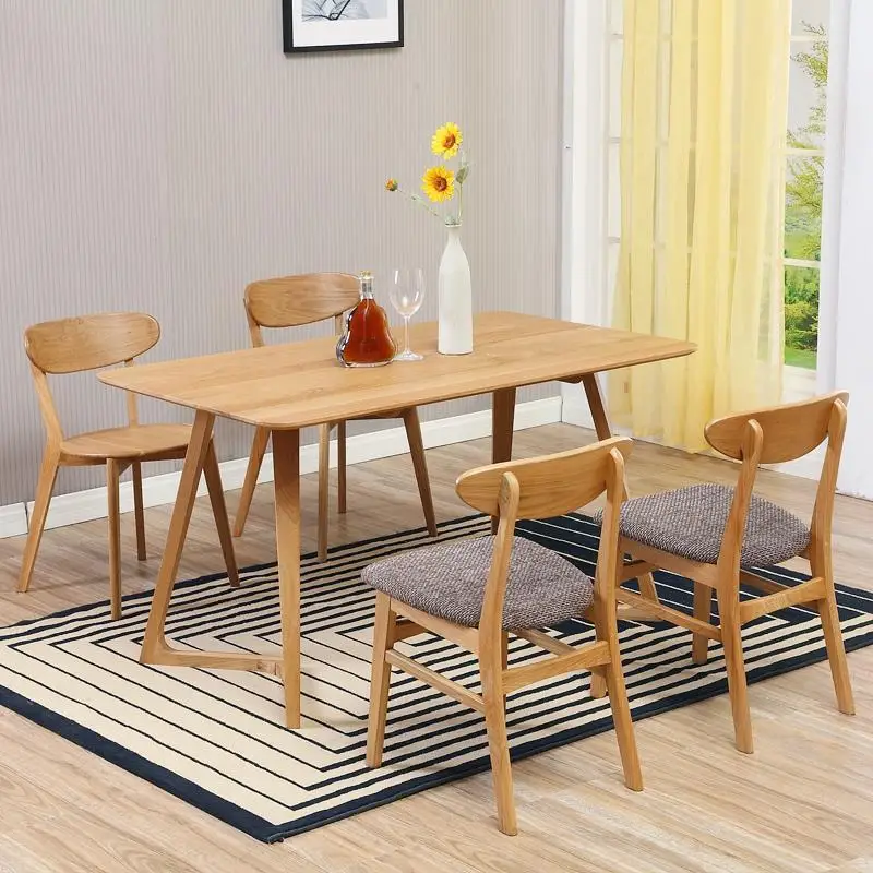 Salle Langer Eet Kitchen Escrivaninha A Manger Moderne Dinning Set Tafel Retro Wood Tablo Comedor Mesa De Jantar Dining Table