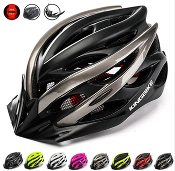 

Bicycle Helmets Matte Black Women Men Bike Helmet Light Mountain Road Bike Integrally Molded Outdoor Protection Cycling Helmets
