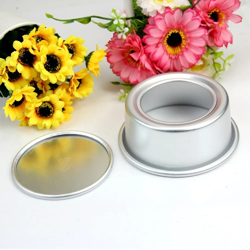 1PC 6 inch Pork Pie Mold Nonstick Removable Loose Bottom Cake Baking Mould Panin Cake Molds