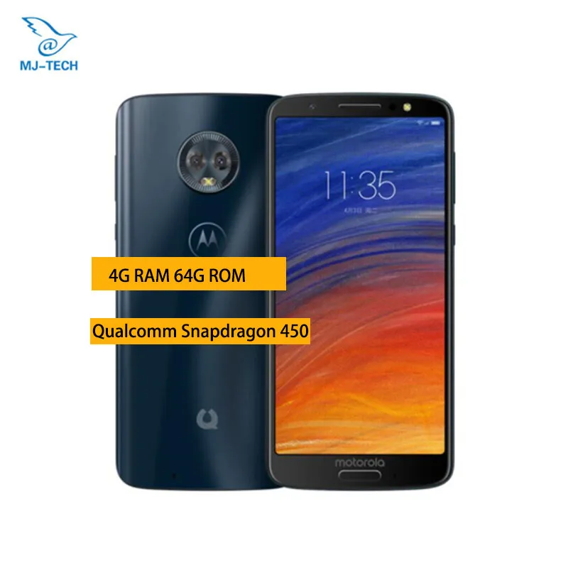 Мобильный телефон Motorola Moto Green грейпфрут 1s 4G 64G Snapdragon 450 Восьмиядерный 5 7 дюймов 18:9