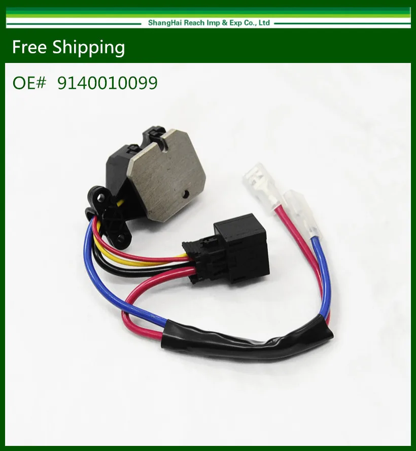 New Blower Heater Fan Resistor Regulator W140 For Mercedes
