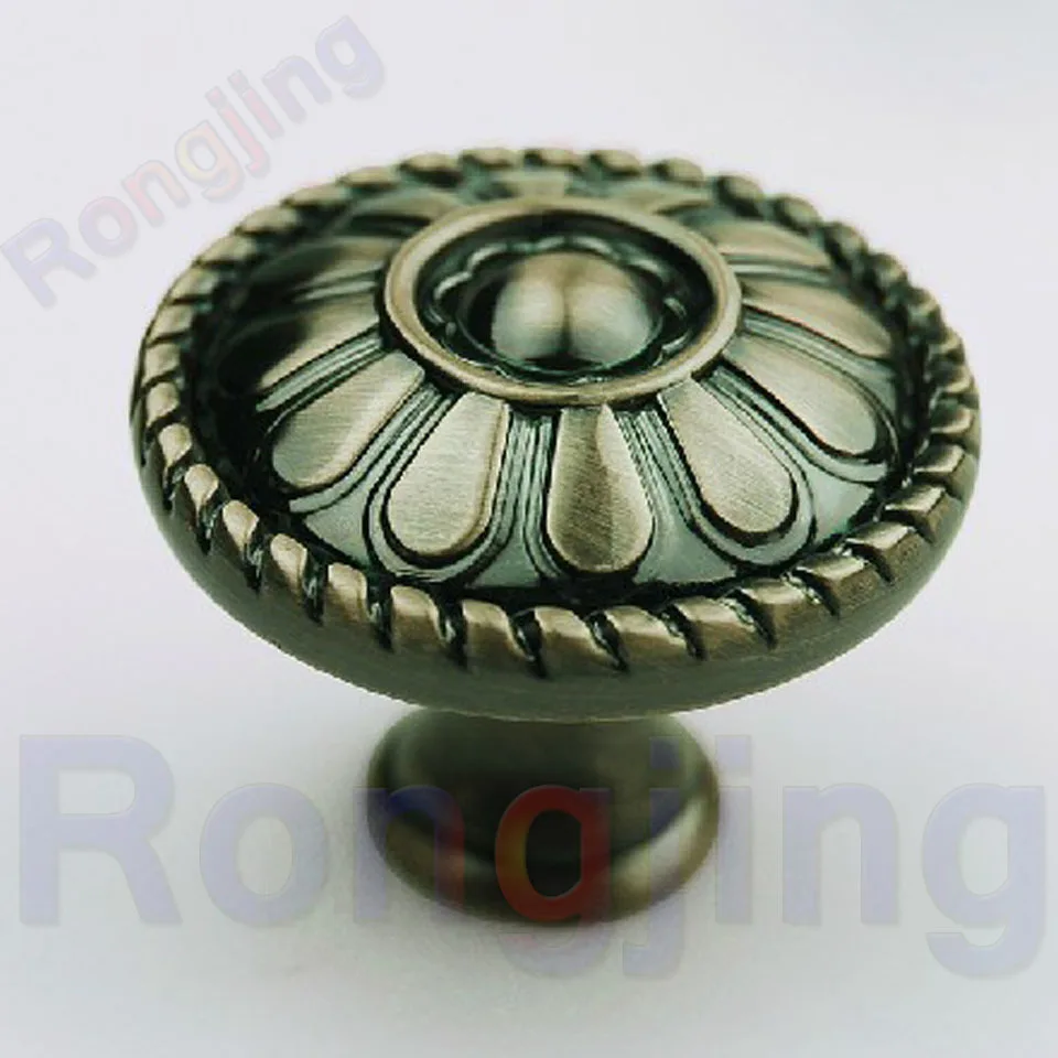 

New 30mm Bronze Sample Antique Cabinet Hanle Euro-Style Vintage Furniture Knob Creative Box Shoes Closet Drawer Handle Pull Bars