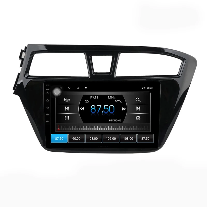 Top 9" 4G RAM 8 cores Android Car DVD GPS Navigation For HYUNDAI I20 2014 2015 2016 2017 2018 audio stereo car radio headunit wifi 5