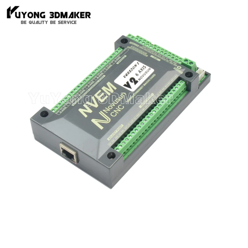 

Ethernet Port NVEM 3 4 5 6 Axis Mach3 Control Card 250KHz for CNC router Mach3 CNC Motion Control Card