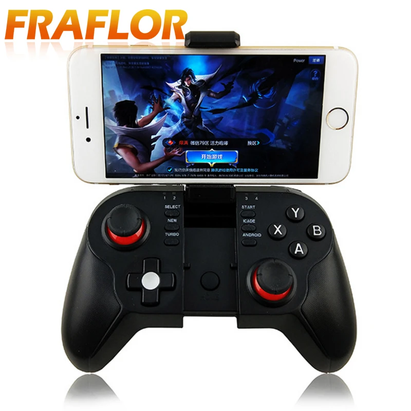 Hulpeloosheid Iedereen Namens T9 Mobile Phone Bluetooth Wireless Gamepad With Bracket Mobile Game  Controller Joystick For Andriod/ios/windows7/8/10 Ps3 Handle - Gamepads -  AliExpress