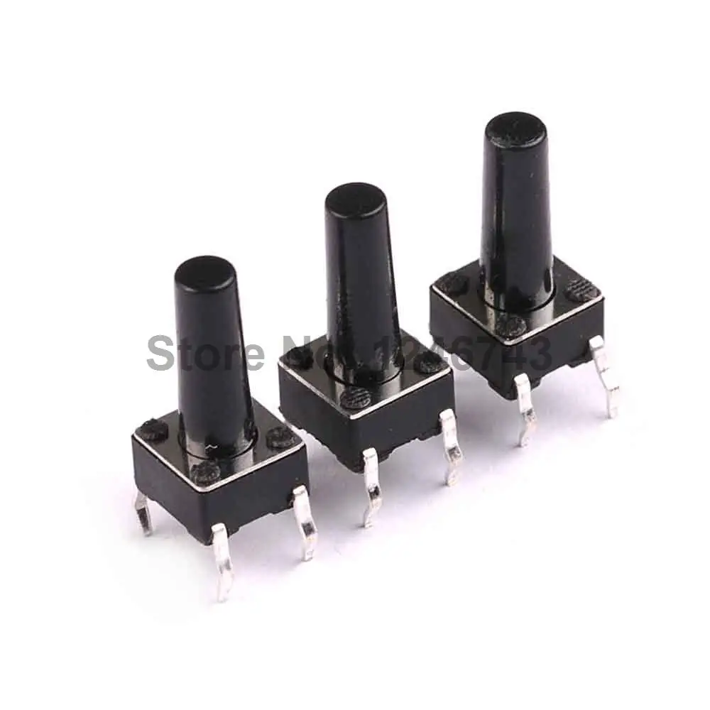 

20PCS DIP 6X6X13(h)MM Tactile Tact Push Button Micro Switch Momentary