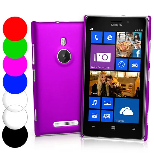 10pcs/lot Soft Hand Feel Hybrid Hard Case Cover For Nokia Lumia 925 Matte Skin + Screen Protector |