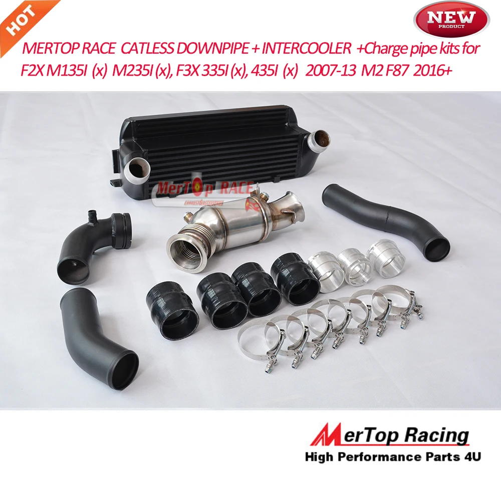 MERTOP DOWNPIPE + наборы интеркулера для F20 F21 M135I (X) F22 F30 F31 F34 335I 435I 2007 2013|Выхлопной