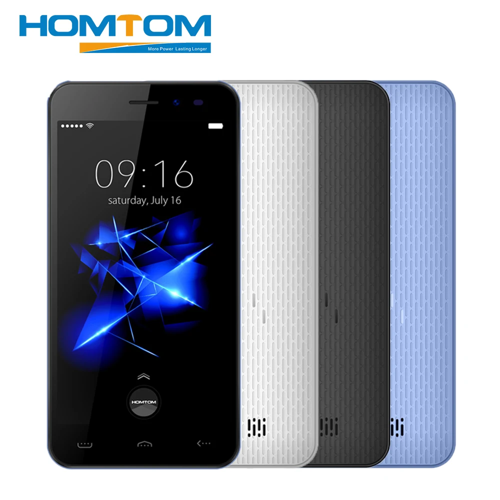 HOMTOM HT16 Pro Smartphone MT6737 Quad Core 16G ROM 2G RAM Android 6 0 Mobile Phones