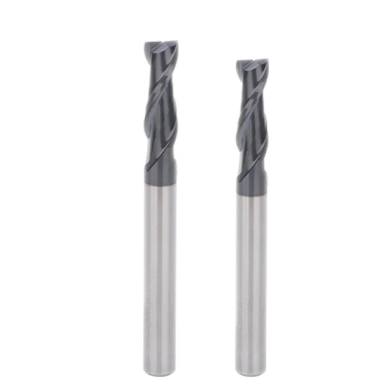 

2flute 5pcs 1mm 1.5mm 2mm 3mm 4mm straight shank 4mm HRC45 milling cutter router bit CNC mill Carbide Tungsten Steel end mill