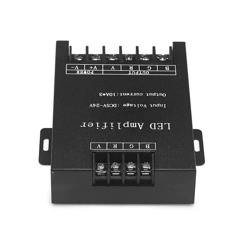 30 шт. DC5V 24V 30A RGB светодиодный усилитель сигнала повторитель контроллер для SMD 3528 5050