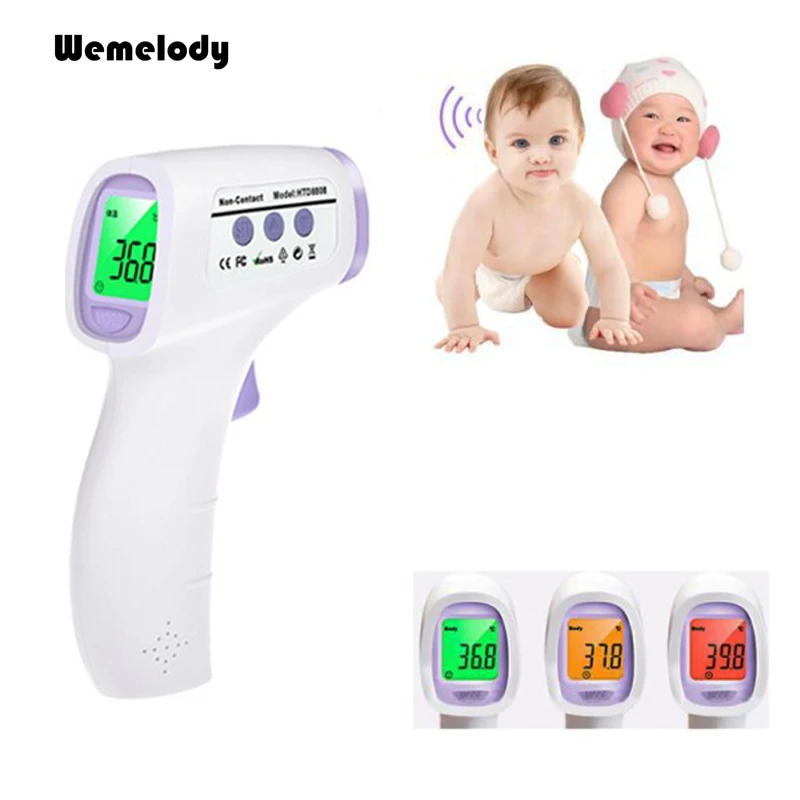 

Babylis Termometros Non contact infrared Digital termometr testa of multi-function forehead body infravermelho thermometer