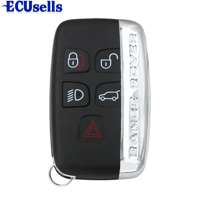 

Smart Remote Key Shell Case Fob 5 Button for Land Rover Range Rover Sport LR4 With Words