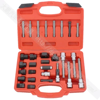 

30pcs Alternator Freewheel Pulley Puller Alternators Tool Set Special Socket Set Belt Pulley Disassembly Tools