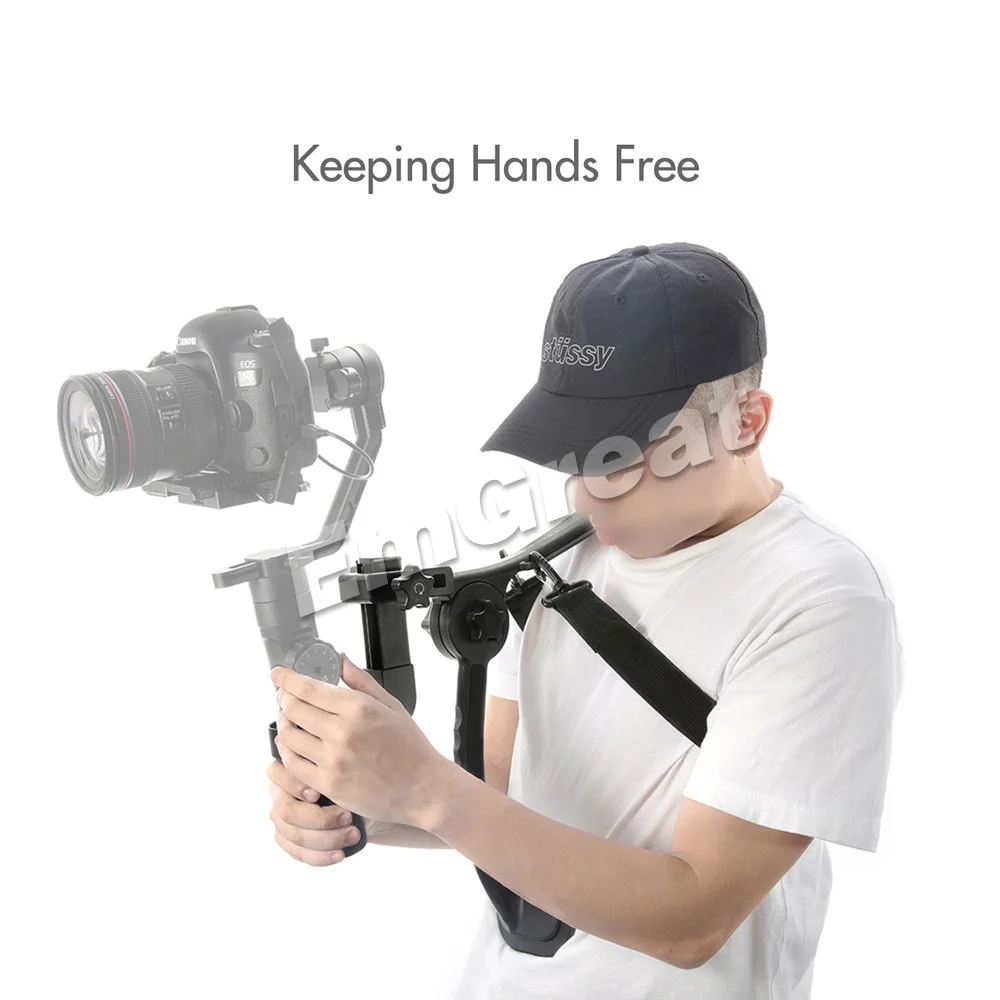 Zhiyun Crane 2 Gimbal аксессуары трансмаунт плечевой держатель Поддержка Rig ручка держатель аналогичный Easyrig ReadyRig Atalas