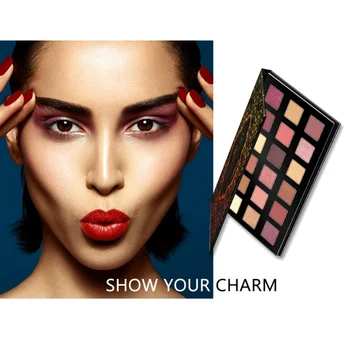 

Long-Lasting Makeup For Lazy Beginner Est Eyeshadow Shimmer And Matte Pigment 18 Color