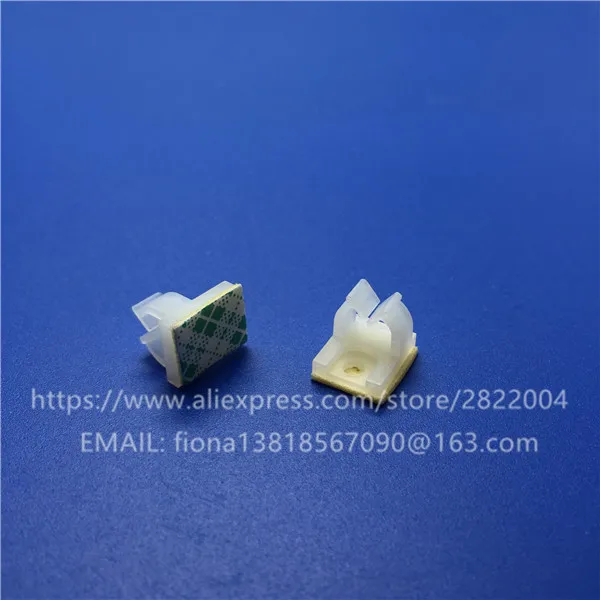 NC911 Adhesive(3M GLUE) Clamp Nylon Plastic Self Adhesive Tie Mount