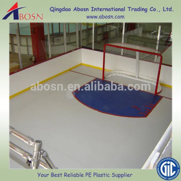 Hdpe Shooting Pad Practice Hockey Slide Board Ice Skating Rink