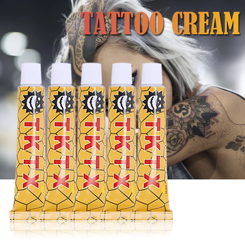 

5Pcs 39.9%~40% Numbing T-Attoo Anesthetic Fast Skin Cream Semi-Permanent