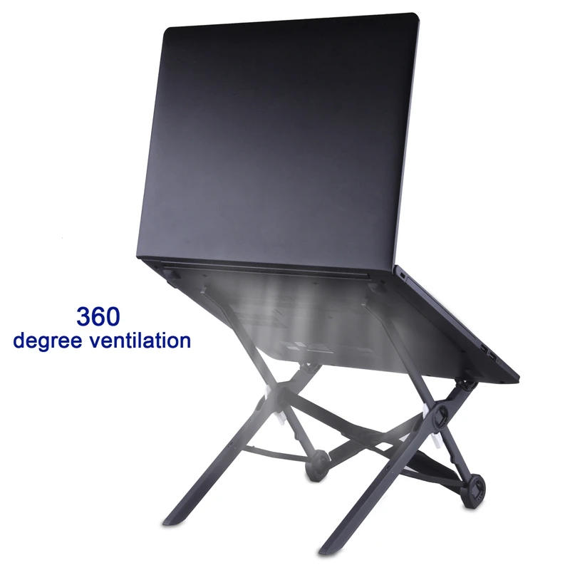Vmonv Portable Folding Laptop Stand Holder for Lenovo Dell Acer Macbook Height Adjustable Tablet Notebook Cooling Lapdesk Stand Vmonv Portable Folding Laptop Stand Holder for Lenovo Dell Acer Macbook Height Adjustable Tablet Notebook Cooling Lapdesk Stand