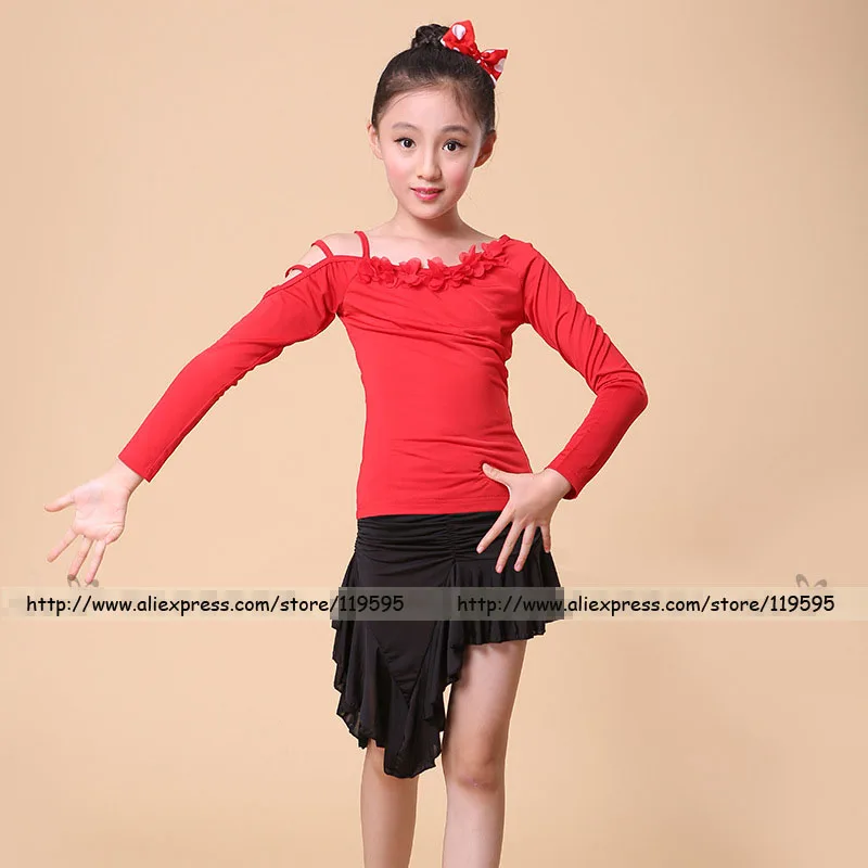 Autumn Size Long Sleeves Latin Dance Dress New Dress For Ballroom Dancing Salsa Rumba Tango Cha Cha Dance Dresses 8 Sizes - Цвет: Коричневый