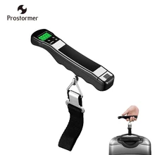 Prostormer 50 кг/10 г Портативный цифровой Чемодан весы высокой точности ЖК-дисплей с зеленого Карманный с подсветкой дорожные весы D3425