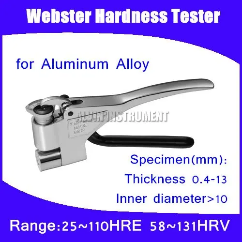 Brand Genuine W 20a ster Hardness Tester for Aluminum Alloy Specimen