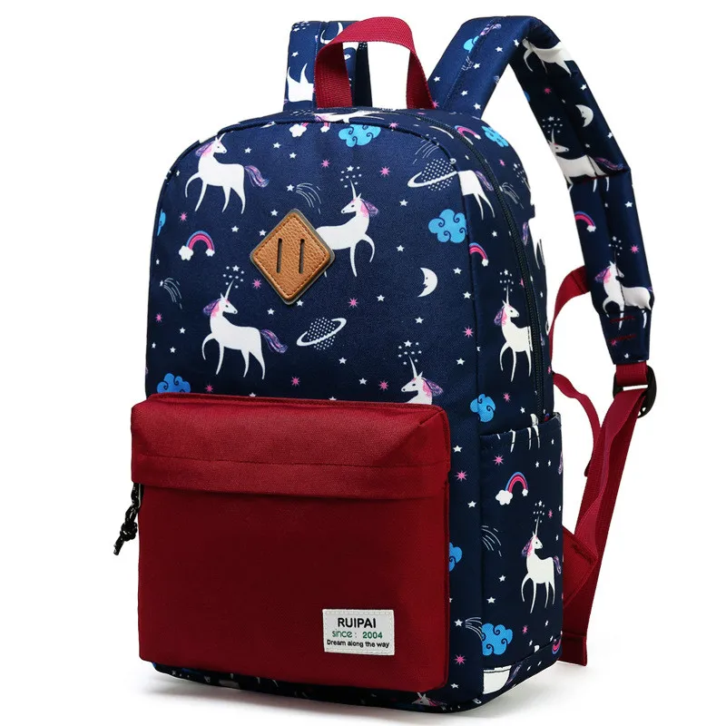 

Cartoon cute primary school bags 1-6 grade weight relief waterproof flower material large capacity boys and girls backpack