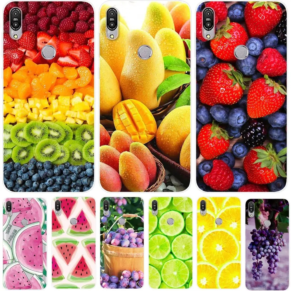 

Summer Fruit Capa for Zenfone Max Pro M1 6.0" Case Cover Funda For ASUS Max Pro M1 ZB601KL ZB602KL Coque ZB602KL Phone Bags Etui