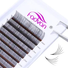 Быстрое цветение, легкие вееры, цветение ресниц, наращивание, веер, легкие ресницы, искусственные натуральные ресницы, индивидуальные шелковые ресницы