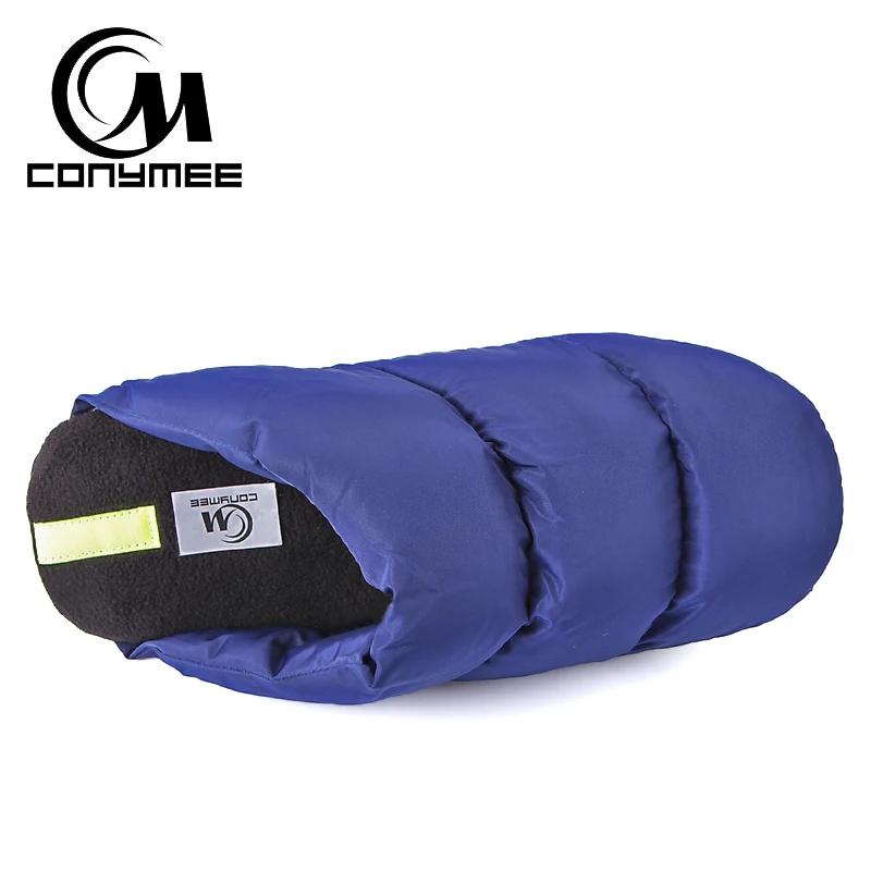 Мужские домашние тапочки CONYMEE теплые с хлопковой подкладкой Pantufa повседневная