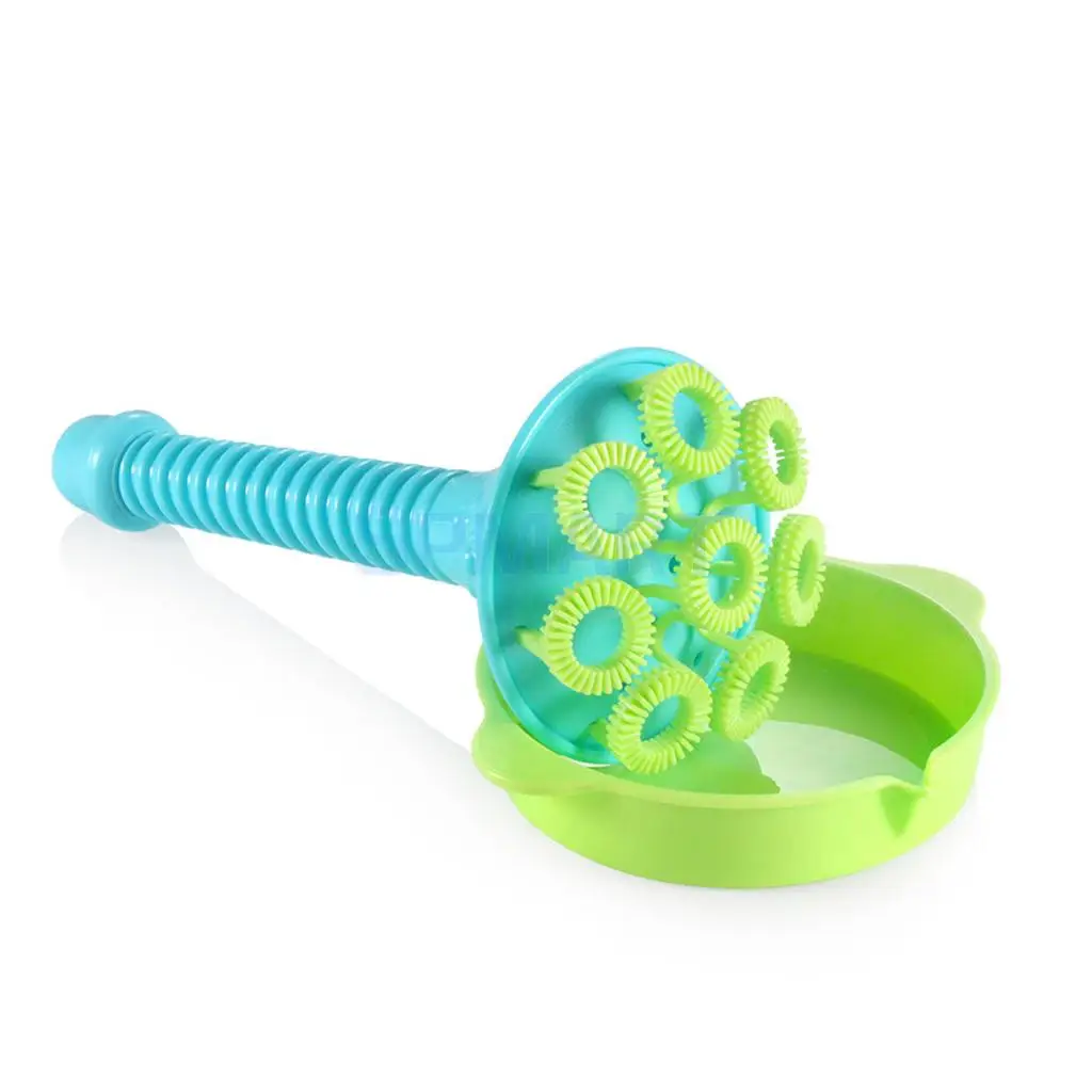 4 шт. пластиковая игрушка воздуходувка для пузырьков набор ручных инструментов для изготовления пузырьков детский отдых на открытом воздухе играть забавные игры