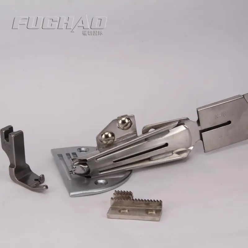 

K10 flat car right angle edging tube with presser foot and teeth (activity adjustable) complete specifications