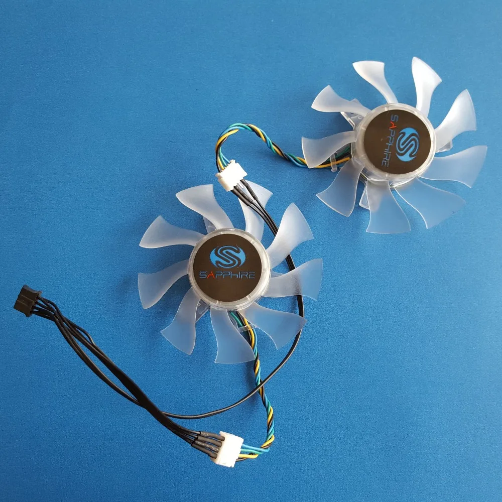 Бесплатная доставка FD8015H12S 2 шт./лот для sapphire HD77501G GDDR5 Black Diamond HD7770 1 Гб ГБ Черный