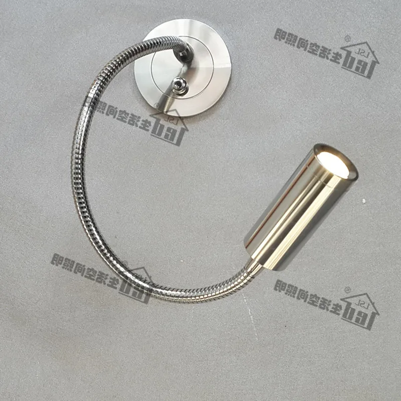 Topoch Over Headboard Reading Light Recessed Flexible Arm On Off Topoch Over Headboard Reading Light Recessed Flexible Arm On Off Switch 3w Led Chrome Finish For Hotel Residential Car Yacht In Indoor Wall Lamps From