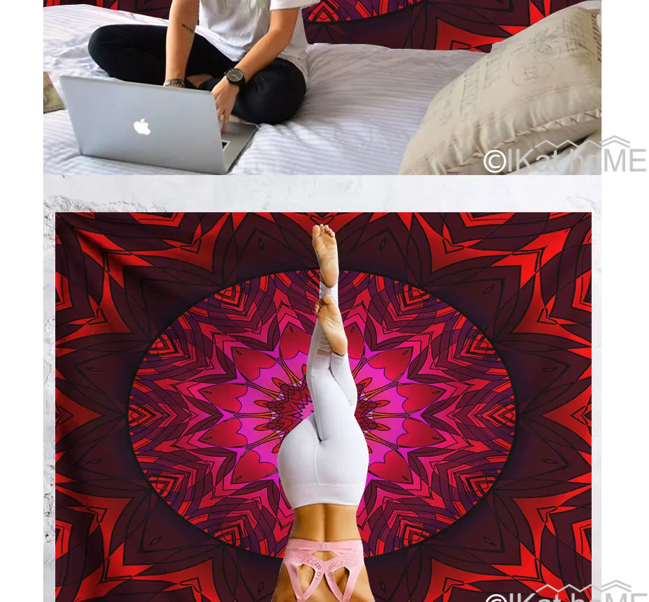 da parede mandala indiano hippie chakra tapeçarias boho pano de parede