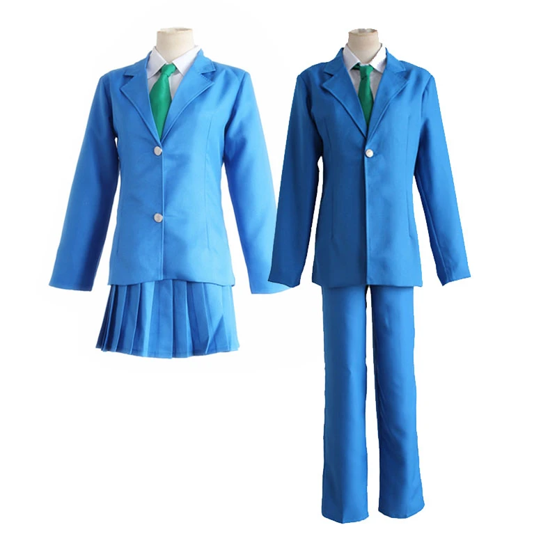 アニメ探偵コスプレ工藤新一ジミー工藤毛利蘭レイチェル ムーアブルー制服スーツ着用 Anime Costumes Aliexpress