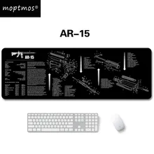 Extended Speed Gaming Mouse Pad AK-47 Mouse Pad Gun Disassembling Rubber Mouse Mat Water Resistant Large Size 36 Extended Speed Gaming Mouse Pad AK-47 Mouse Pad Gun Disassembling Rubber Mouse Mat Water Resistant Large Size 36