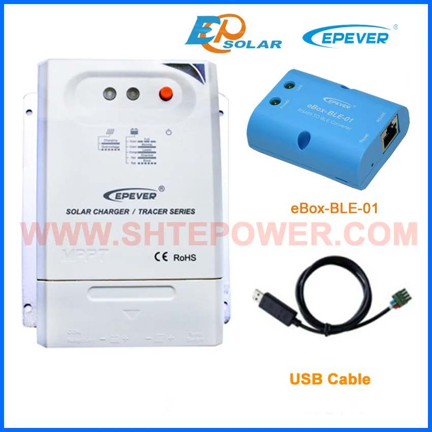 

mppt controller Bluetooth function 30A 30amp Tracer3210CN factory direct price with USB