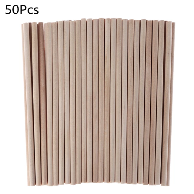 Hello Hobby Wooden Craft Dowels, 40 Pieces