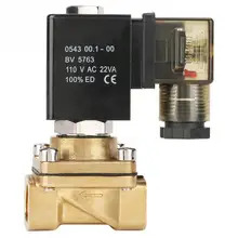 G38 2 способа прямого действия нормально Соленоидный клапан электрический магнитный клапан valvula соленоид 0-1.0MPa 110V электрический клапан