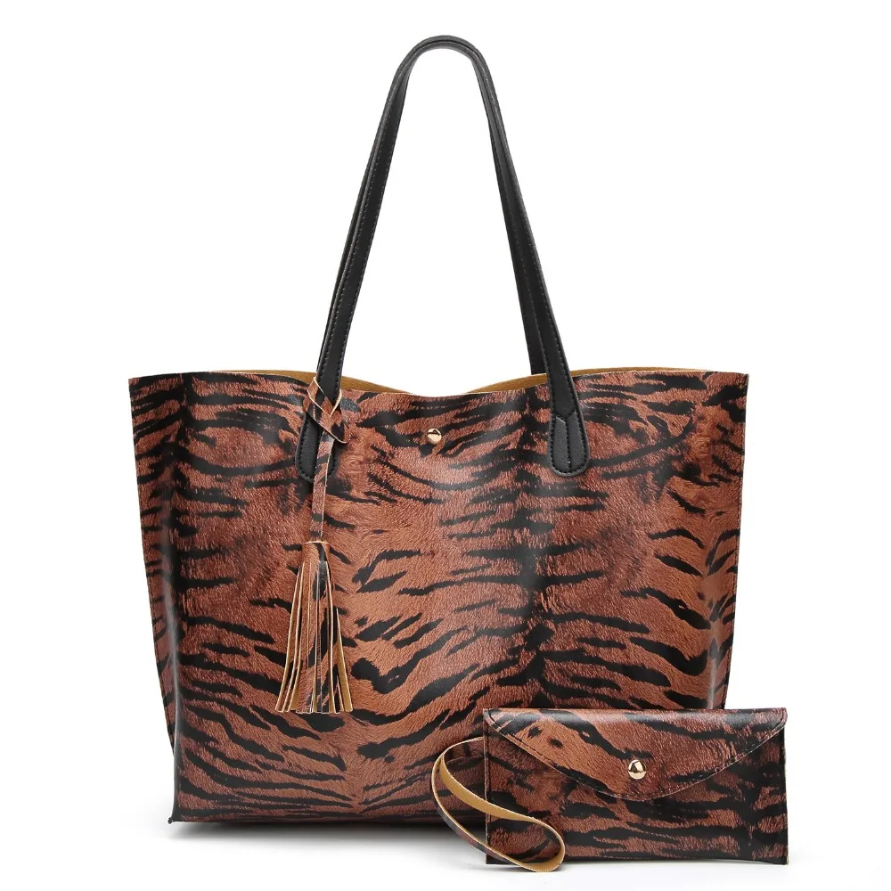 

Hot 5 Colors Luxury Handbags Women Bags Designer Top-Handle Bags For Women 2019 Casual Tote Leopard Bag Bolsa Feminina Sac Femme