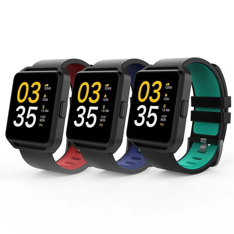 

DW19 PRO Heart Rate Monitor Waterproof GPS Fitness Tracker Sports Smart Watch Bracelet Android 4.4 and IOS 8.0 with G-Sensor