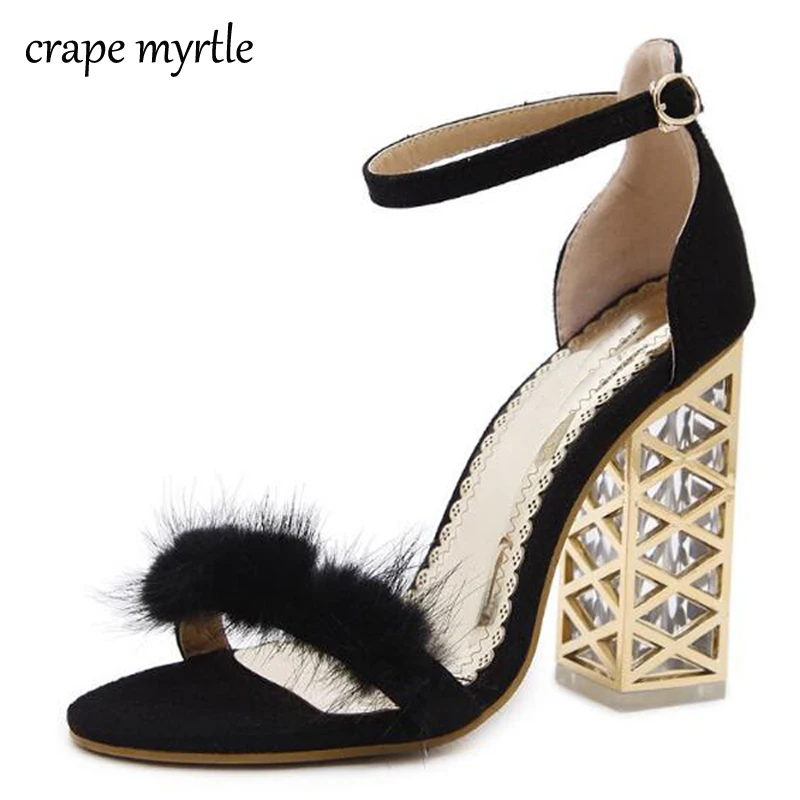 Sandalias mujer Женские Босоножки на каблуке Летняя обувь Свадебные туфли высоком