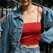 Feitong/Модные женские пикантные жилет Модный жакет хлопок рубашка без рукавов для подарок на год, новая поставка,# A50